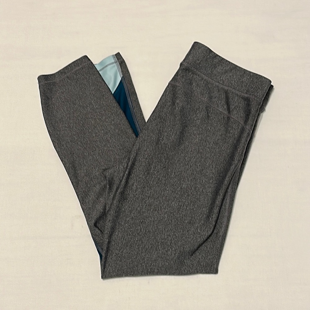 Under Armour Gray Green Compression Leggings